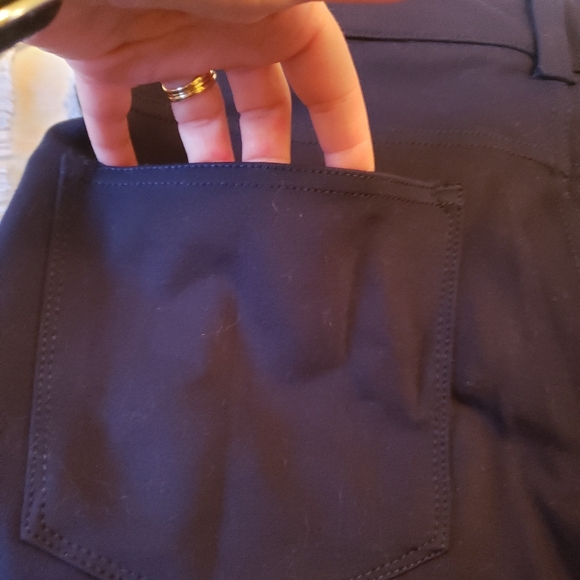 Tommy Hilfiger navy leggings size 8 - Picture 5 of 11